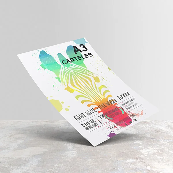 Carteles A3 (29,7 x 42 cm)